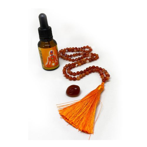 Japa Mala Cornalina (largo)