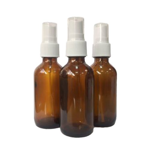 Pack 80 Frascos Spray Ámbar 60 ml