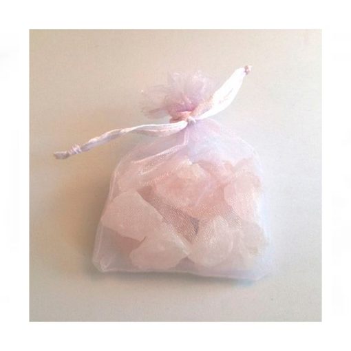 Bolsita de Cuarzo Rosado