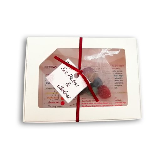 Set de Piedras y Chakras con caja - Imagen 2
