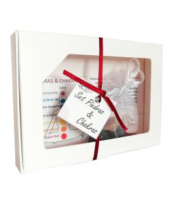 Set de Piedras y Chakras con caja