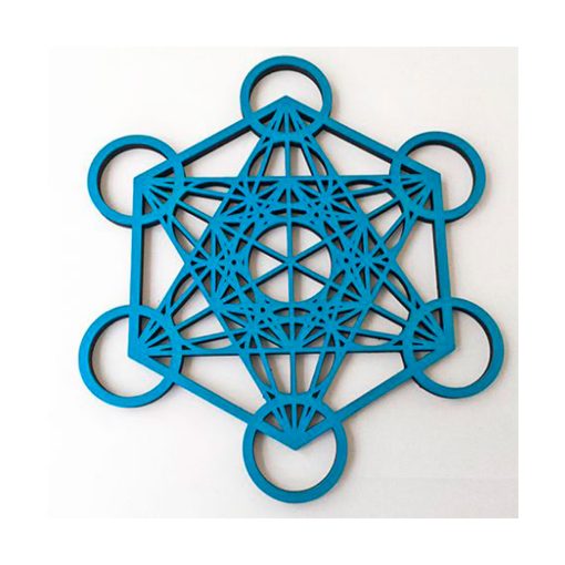 Cubo Metatron 30cm Madera