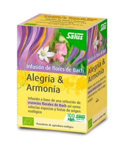 Té Flores de Bach Alegría y Armonía,