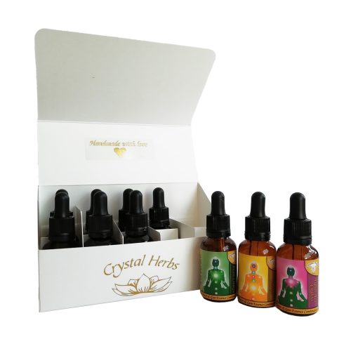 Set Chakras 25 ml. - Crystal Herbs - Imagen 3