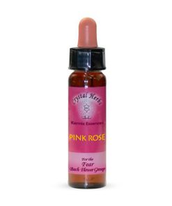 Pink Rose. Grupo emocional: Miedo - Crystal Herbs