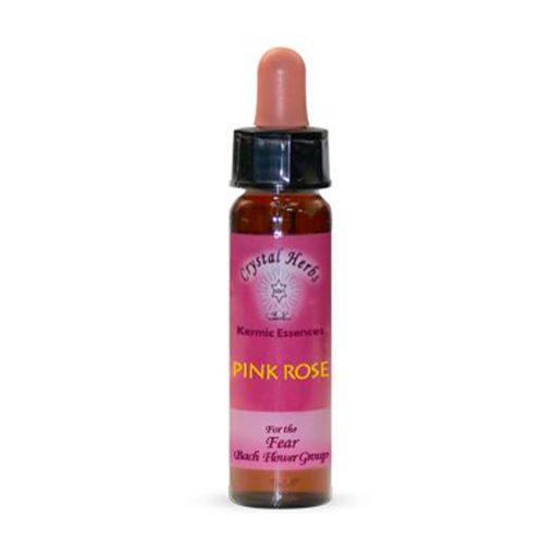 Pink Rose. Grupo emocional: Miedo - Crystal Herbs