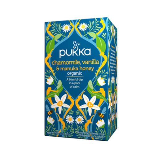 Te Chamomile, Vainilla, Manuka Pukka