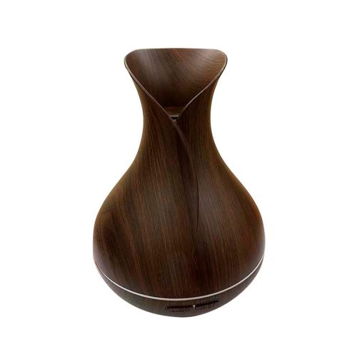 Difusor Diseño Jarron Cafe Oscuro