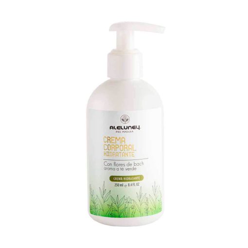 Crema Corporal Hidratante con Flores de Bach y Té Verde