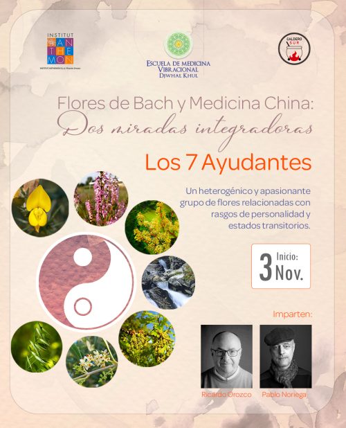 Curso Flores de Bach y Medicina China: Dos miradas integradoras. Los 7 Ayudantes de Bach