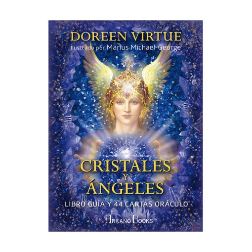 Libro y Oráculo Cristales y Ángeles, Doreen Virtue