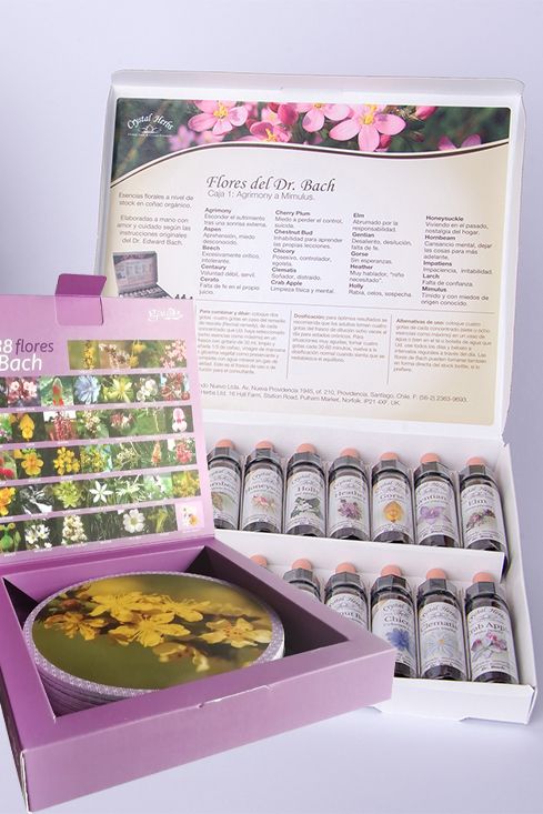 Set 10ml Flores de Bach + Cartas Gaia