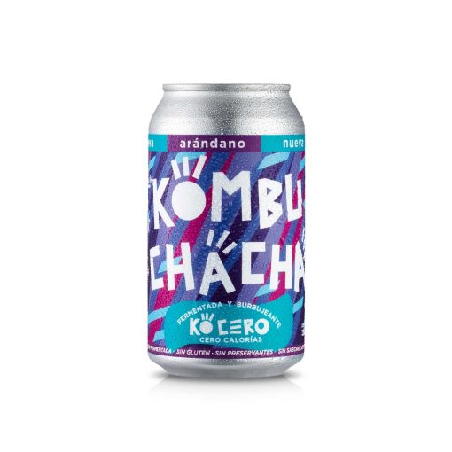 Kombuchacha Organica Arandano 350ml, Lata