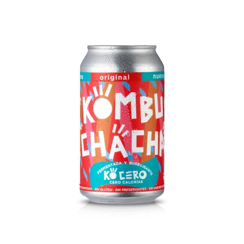 Kombuchacha Organica Original 350ml, Lata