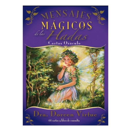 Libro y Cartas Mensajes Magicos de las Hadas,Oceano