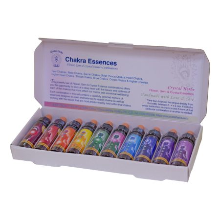 Set Chakras 10 ml. Crystal Herbs