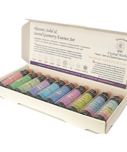 Set Platonic Solid – Set Sólidos Platónicos 10 ml (10 un)  - Crystal Herbs