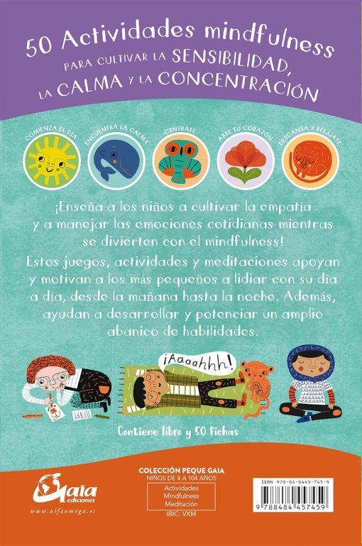 Libro y Cartas Niños Mindfulness - Imagen 2