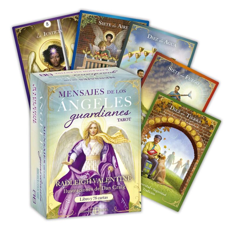 Libro y Cartas Tarot Mensajes de los Angeles Guardianes, Oceano - Imagen 7
