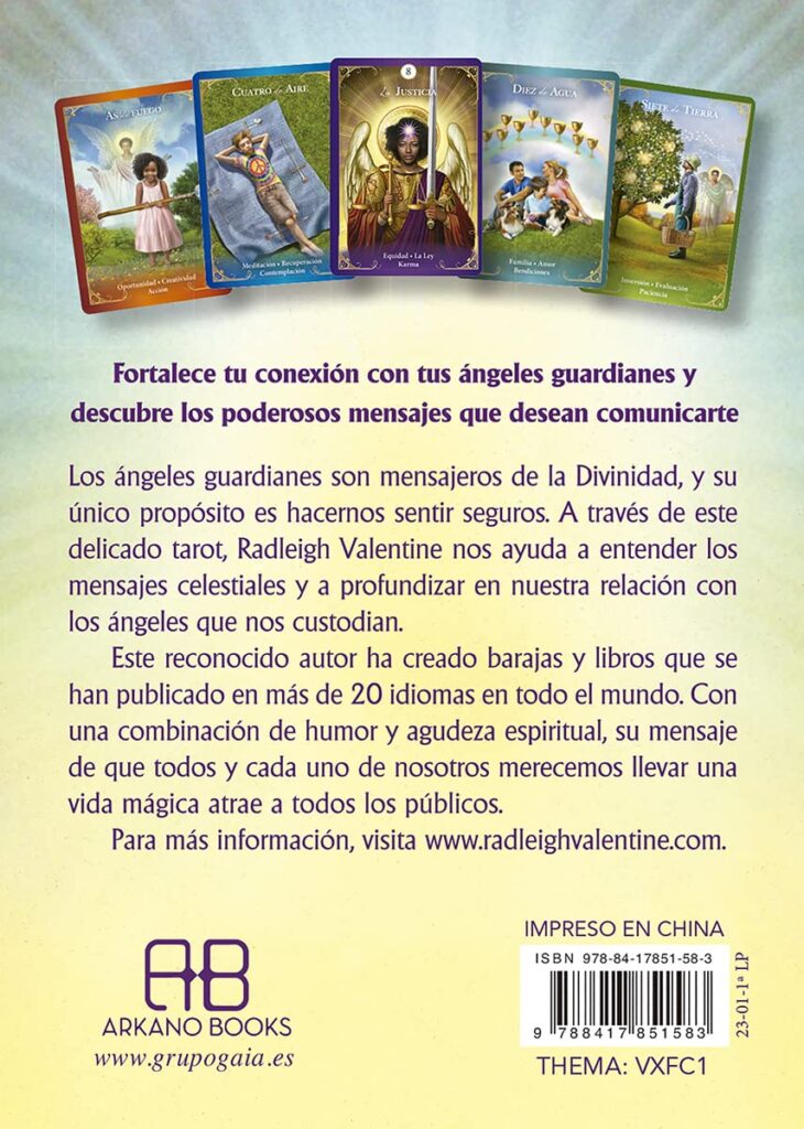 Libro y Cartas Tarot Mensajes de los Angeles Guardianes, Oceano - Imagen 6