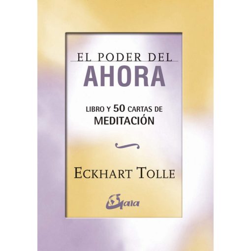 Libro y Cartas El Poder del Ahora, E.Tolle, Oceano