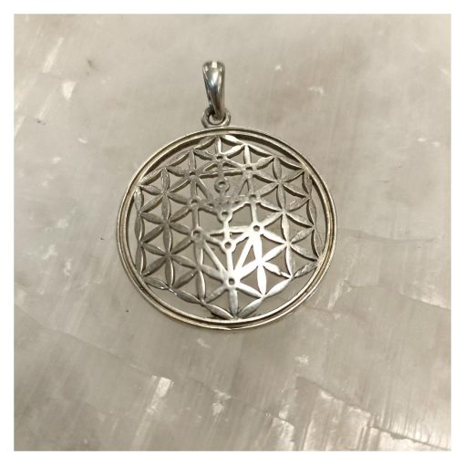 Joya, Colgante Flor de la Vida con arbol de la Vida - Imagen 2