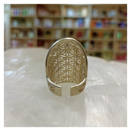 Joya, Anillo Flor de la Vida abierto - Imagen 3