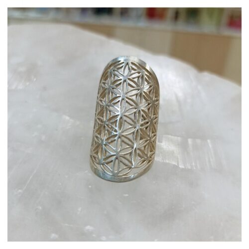 Joya, Anillo Flor de la Vida abierto - Imagen 2