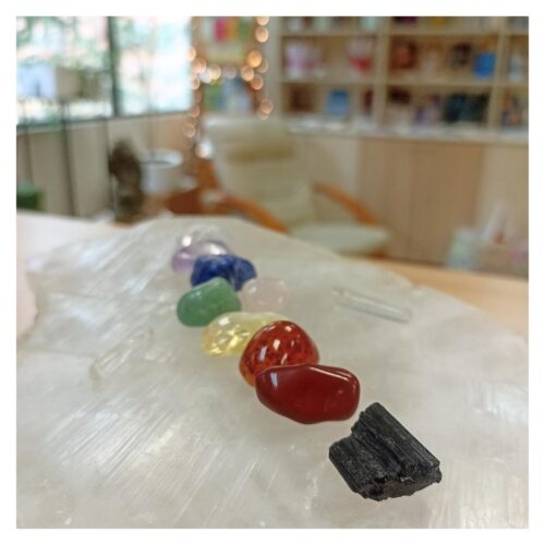 Kit de Cristales Equilibrio con Puntas de Cuarzo - Imagen 3