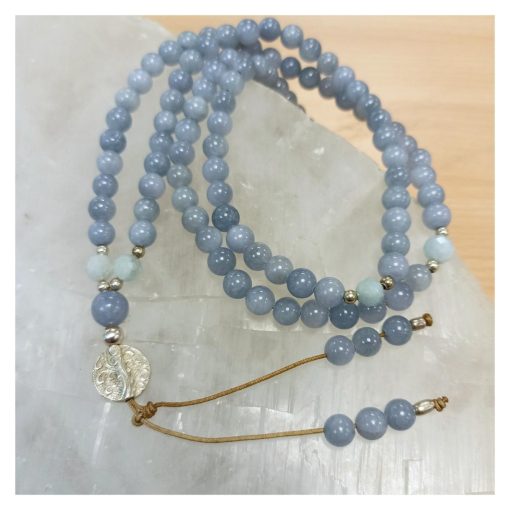 Japa Mala De Celestita