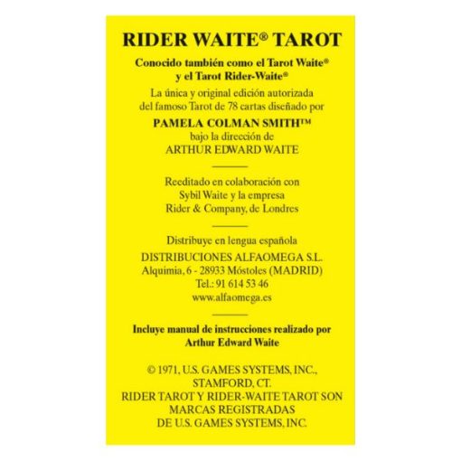 Libro y Cartas Tarot Rider Waite - Imagen 2