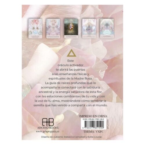 Libro y Cartas Oraculo de la Rosa, R. Campbell, Oceano - Imagen 4