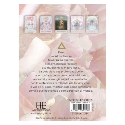 Libro y Cartas Oraculo de la Rosa, R. Campbell, Oceano - Imagen 4