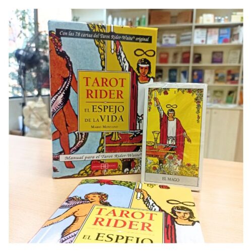 Libro y Cartas Tarot Rider El Espejo de la Vida, Oceano