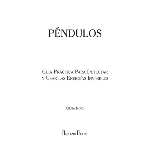 Libro Pendulos, Guia y Practica, Oceano - Imagen 11