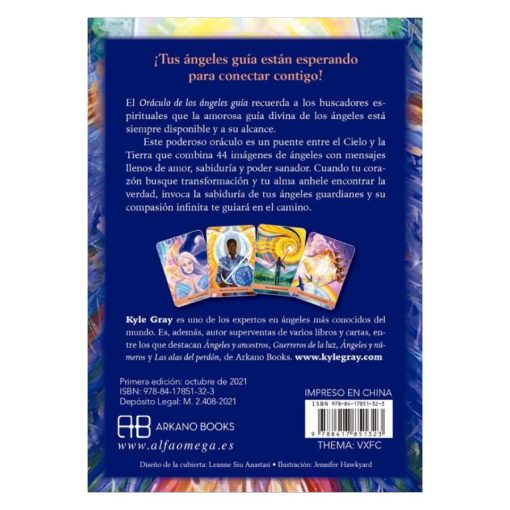 Libro y Cartas Oraculo de los Angeles Guia -Kyle Gray - Imagen 2