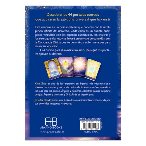 Libro y Cartas Portal de Luz, Oraculo de Activacion, Oceano - Imagen 2