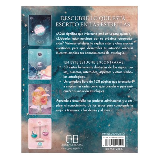 Libro y Cartas Visiones Estelares, Oceano - Imagen 2