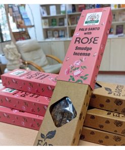 Caja Incienso Rosa con Palo Santo 8 varitas