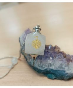 Pendulo Cho Ku Rei Cuarzo Cristal 4cm