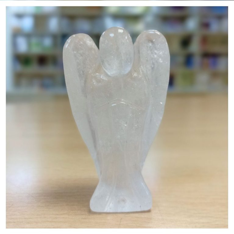 Pendulo Angel Cuarzo Cristal 6cm - Imagen 4