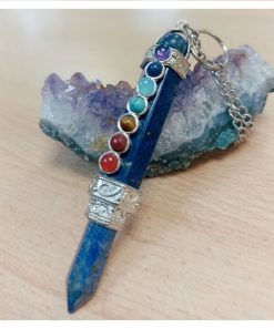 Pendulo Chakra Punta Lapislazuli 8cm