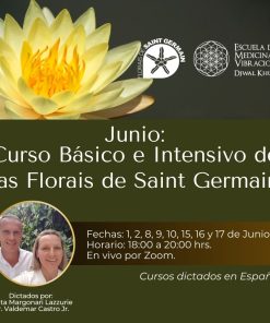 CURSO BÁSICO E INTENSIVO DE LAS FLORES DE SAINT GERMAIN - ONLINE