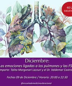 LAS EMOCIONES LIGADAS A LOS PULMONES Y LAS FSG - ONLINE