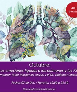 LAS EMOCIONES LIGADAS A LOS PULMONES Y LAS FSG - ONLINE
