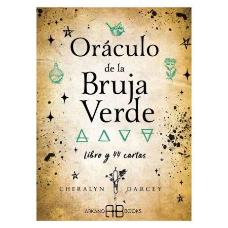 Libro y Cartas El Oráculo de la Bruja Verde - Cheralyn Darcey