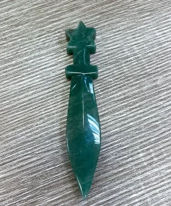 Daga de Jade Verde