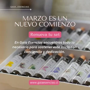 Esencias florales para recuperar energía en marzo